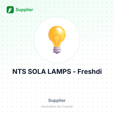 NTS SOLA LAMPS – summary card, no photo uploaded yet
