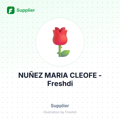 NUÑEZ MARIA CLEOFE – summary card, no photo uploaded yet