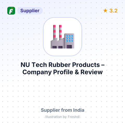 NU Tech Rubber Products – summary card, no photo uploaded yet
