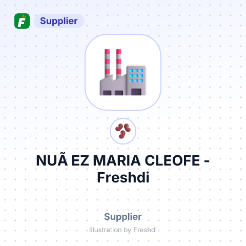 NUÃ EZ MARIA CLEOFE – summary card, no photo uploaded yet