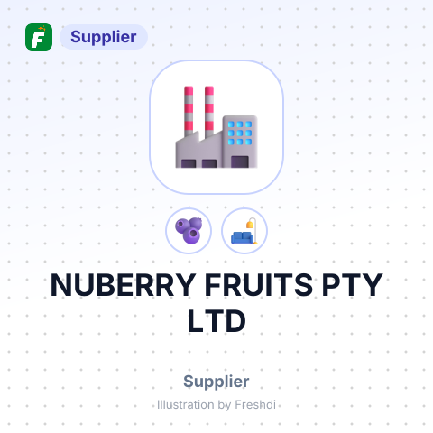 NUBERRY FRUITS PTY LTD – summary card, no photo uploaded yet