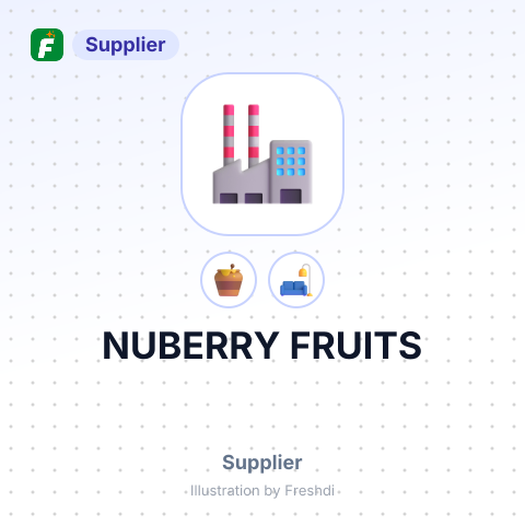 NUBERRY FRUITS – summary card, no photo uploaded yet