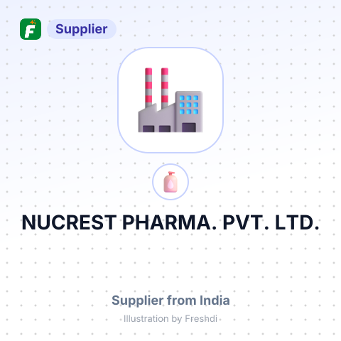 NUCREST PHARMA. PVT. LTD. – summary card, no photo uploaded yet