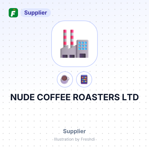 NUDE COFFEE ROASTERS LTD – summary card, no photo uploaded yet