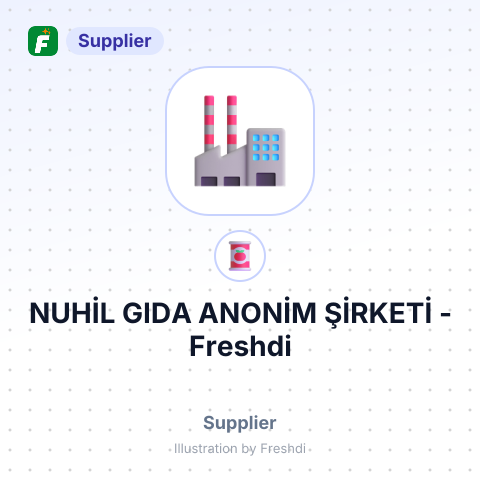 NUHİL GIDA ANONİM ŞİRKETİ – summary card, no photo uploaded yet