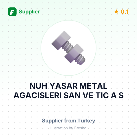 NUH YASAR METAL AGACISLERI SAN VE TIC A S – summary card, no photo uploaded yet