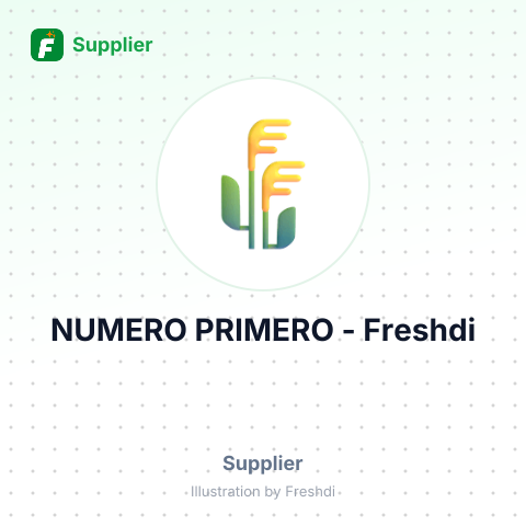 NUMERO PRIMERO – summary card, no photo uploaded yet