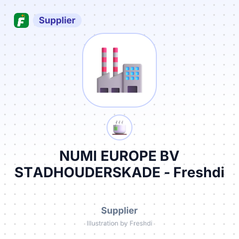 NUMI EUROPE BV STADHOUDERSKADE – summary card, no photo uploaded yet