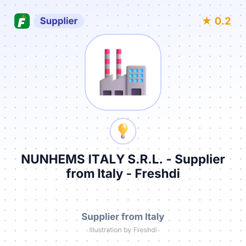 NUNHEMS ITALY S.R.L. – summary card, no photo uploaded yet