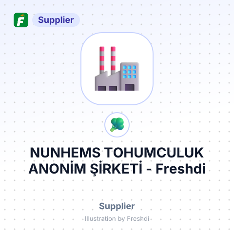 NUNHEMS TOHUMCULUK ANONİM ŞİRKETİ – summary card, no photo uploaded yet