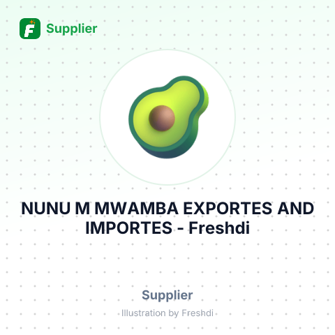 NUNU M MWAMBA EXPORTES AND IMPORTES – summary card, no photo uploaded yet