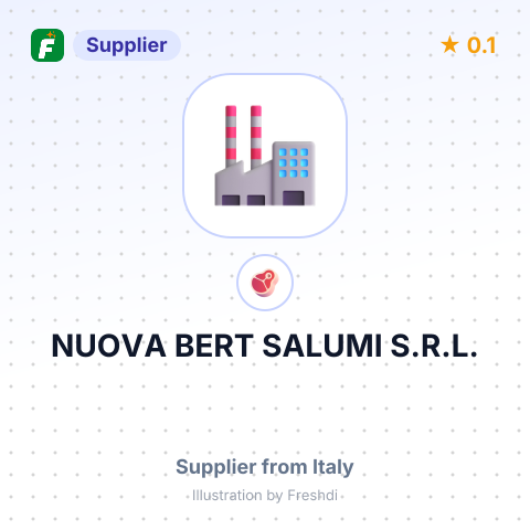 NUOVA BERT SALUMI S.R.L. – summary card, no photo uploaded yet