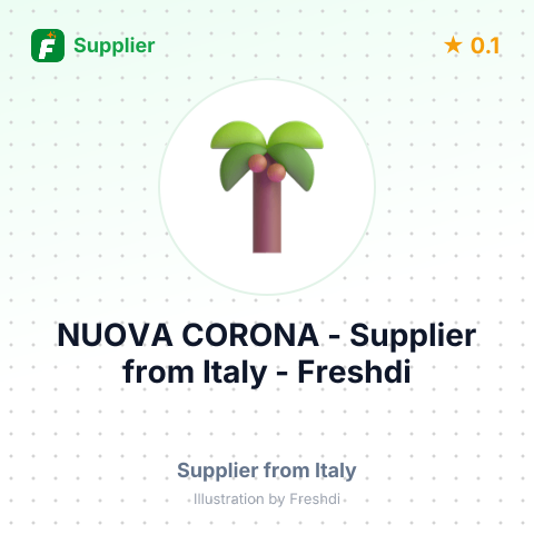 NUOVA CORONA – summary card, no photo uploaded yet