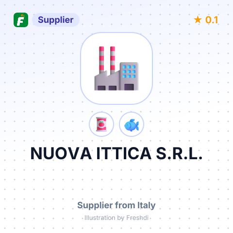 NUOVA ITTICA S.R.L. – summary card, no photo uploaded yet
