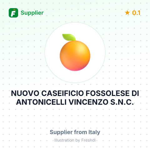 NUOVO CASEIFICIO FOSSOLESE DI ANTONICELLI VINCENZO S.N.C. – summary card, no photo uploaded yet