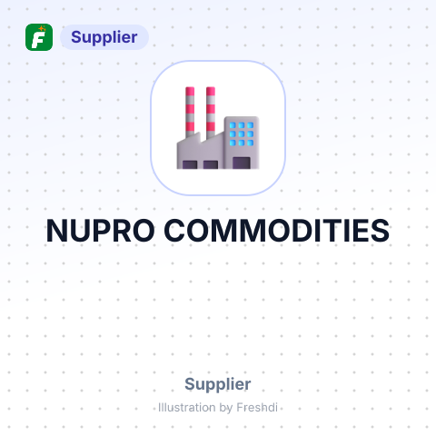 NUPRO COMMODITIES – summary card, no photo uploaded yet