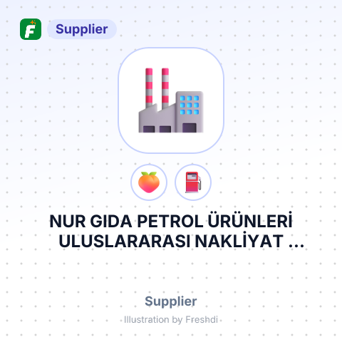 NUR GIDA PETROL ÜRÜNLERİ ULUSLARARASI NAKLİYAT MADENCİLİK TEKSTİL SANAYİ VE DIŞ TİCARET LİMİTED ŞİRKETİ – summary card, no photo uploaded yet