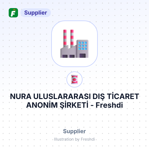 NURA ULUSLARARASI DIŞ TİCARET ANONİM ŞİRKETİ – summary card, no photo uploaded yet