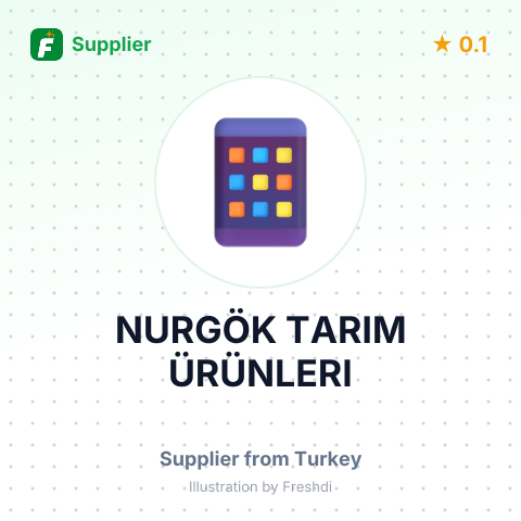 NURGÖK TARIM ÜRÜNLERI – summary card, no photo uploaded yet
