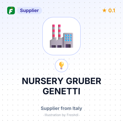 NURSERY GRUBER GENETTI – summary card, no photo uploaded yet