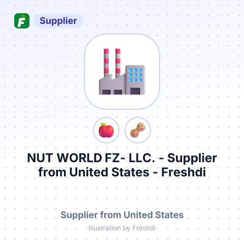 NUT WORLD FZ- LLC. – summary card, no photo uploaded yet