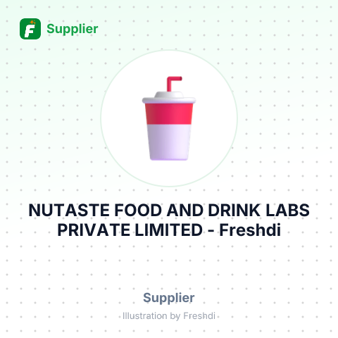 NUTASTE FOOD AND DRINK LABS PRIVATE LIMITED – summary card, no photo uploaded yet