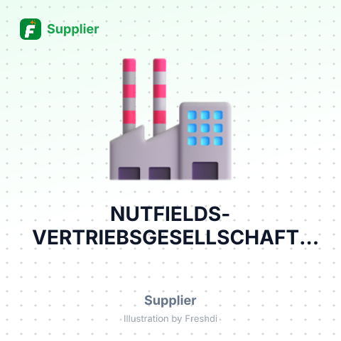 NUTFIELDS VERTRIEBSGESELLSCHAFT MBH – summary card, no photo uploaded yet