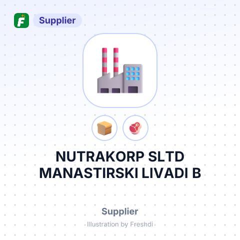 NUTRAKORP SLTD MANASTIRSKI LIVADI B – summary card, no photo uploaded yet