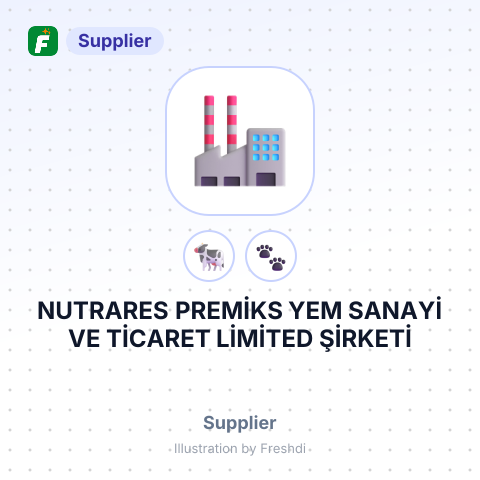 NUTRARES PREMİKS YEM SANAYİ VE TİCARET LİMİTED ŞİRKETİ – summary card, no photo uploaded yet