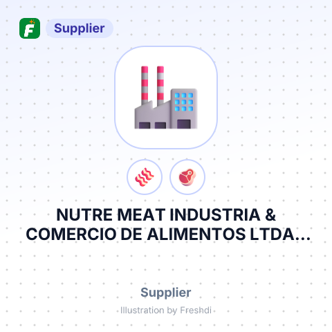 NUTRE MEAT INDUSTRIA & COMERCIO DE ALIMENTOS LTDA – summary card, no photo uploaded yet