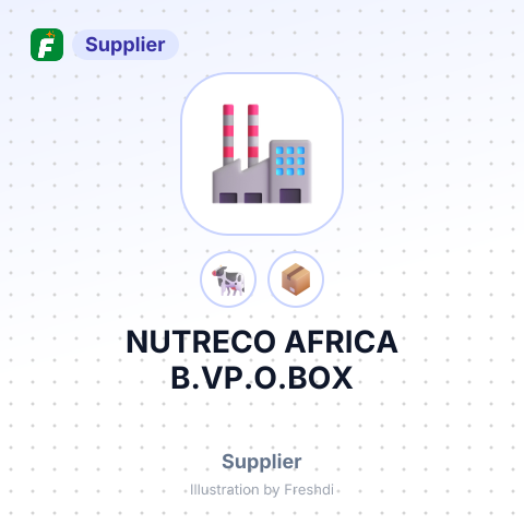 NUTRECO AFRICA B.VP.O.BOX – summary card, no photo uploaded yet
