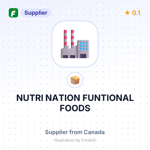NUTRI NATION FUNTIONAL FOODS – summary card, no photo uploaded yet
