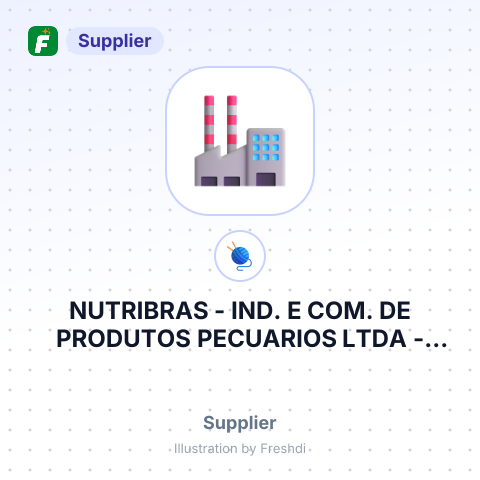 NUTRIBRAS - IND. E COM. DE PRODUTOS PECUARIOS LTDA – summary card, no photo uploaded yet