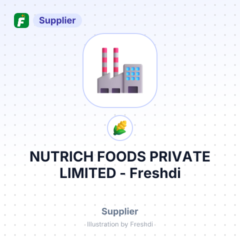 NUTRICH FOODS PRIVATE LIMITED – summary card, no photo uploaded yet