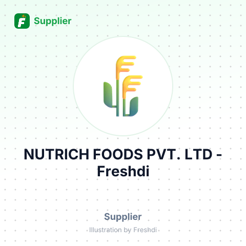 NUTRICH FOODS PVT. LTD – summary card, no photo uploaded yet