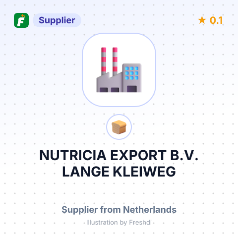 NUTRICIA EXPORT B.V. LANGE KLEIWEG – summary card, no photo uploaded yet