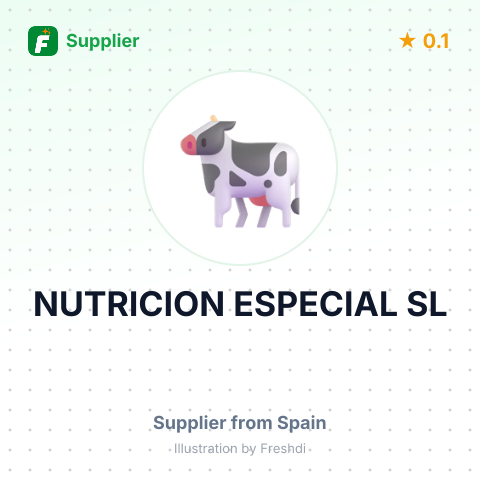 NUTRICION ESPECIAL SL – summary card, no photo uploaded yet