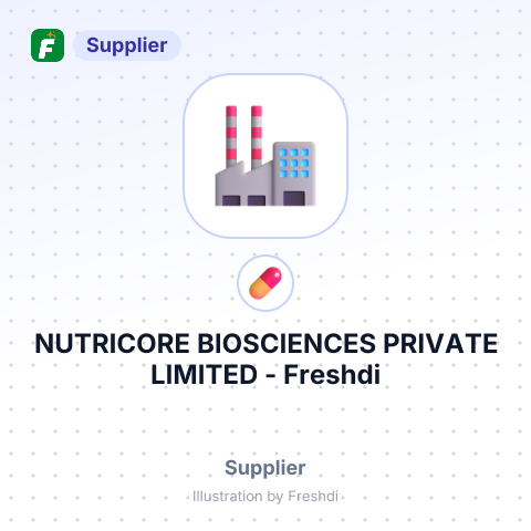 NUTRICORE BIOSCIENCES PRIVATE LIMITED – summary card, no photo uploaded yet