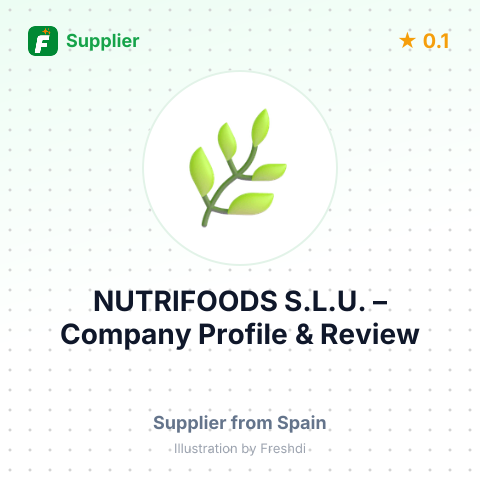 NUTRIFOODS S.L.U. – summary card, no photo uploaded yet