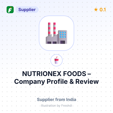 NUTRIONEX FOODS – summary card, no photo uploaded yet