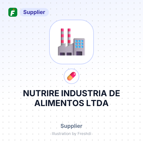 NUTRIRE INDUSTRIA DE ALIMENTOS LTDA – summary card, no photo uploaded yet