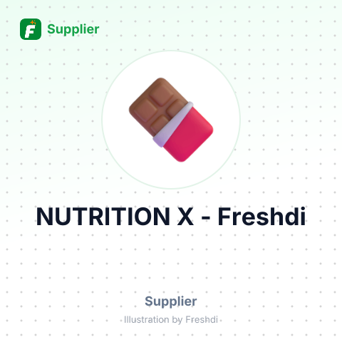 NUTRITION X – summary card, no photo uploaded yet
