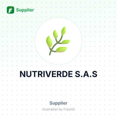 NUTRIVERDE S.A.S – summary card, no photo uploaded yet