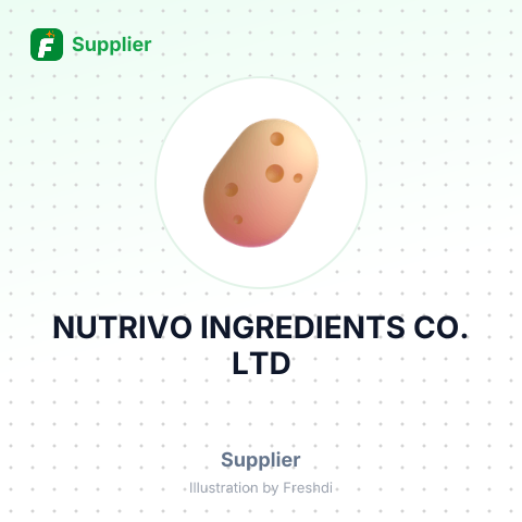 NUTRIVO INGREDIENTS CO. LTD – summary card, no photo uploaded yet