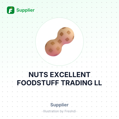 NUTS EXCELLENT FOODSTUFF TRADING LL – summary card, no photo uploaded yet