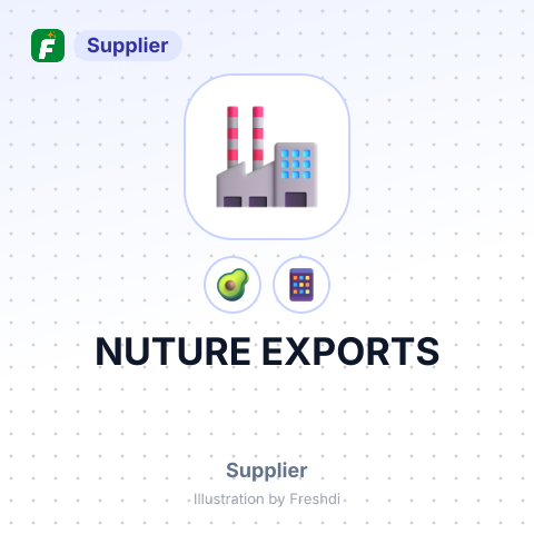 NUTURE EXPORTS – summary card, no photo uploaded yet