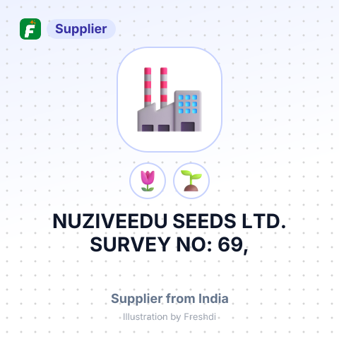 NUZIVEEDU SEEDS LTD. SURVEY NO: 69, – summary card, no photo uploaded yet