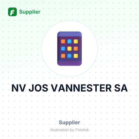 NV JOS VANNESTER SA – summary card, no photo uploaded yet