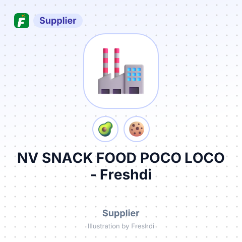 NV SNACK FOOD POCO LOCO – summary card, no photo uploaded yet