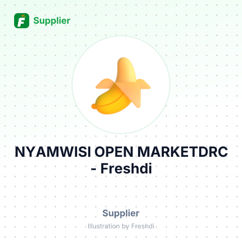 NYAMWISI OPEN MARKETDRC – summary card, no photo uploaded yet